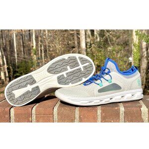 Magellan Outdoors Pro Fish Men's Angler 2.0 Boat Shoes Mens Size 11 White & Blue